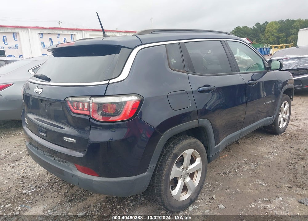 2018 JEEP COMPASS LATITUDE 4X4 VIN: 3C4NJDBB9JT192404