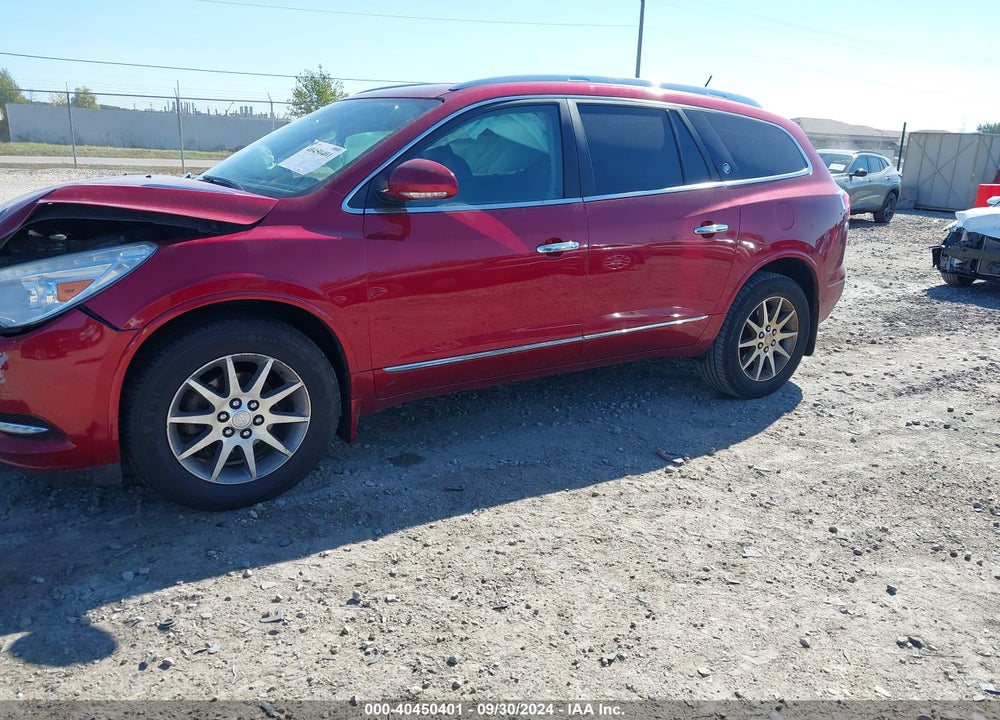 2014 BUICK ENCLAVE LEATHER VIN: 5GAKRBKD1EJ246908