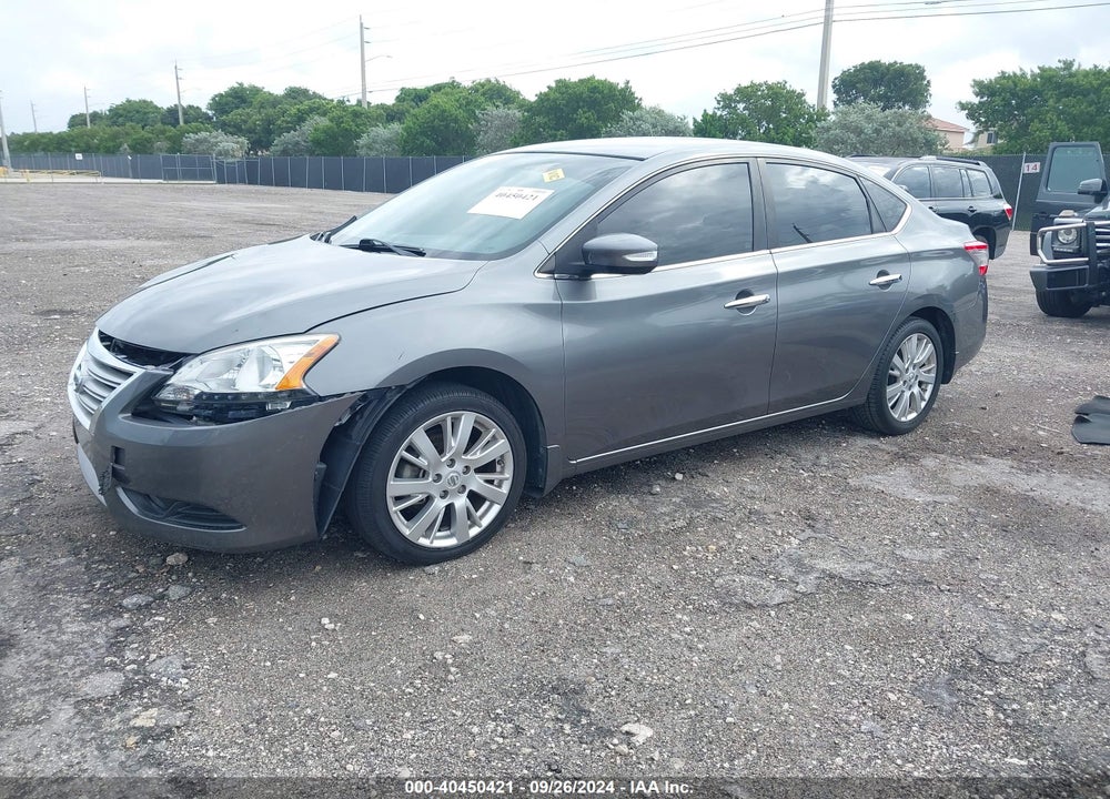 2015 NISSAN SENTRA SL VIN: 3N1AB7AP7FY237234