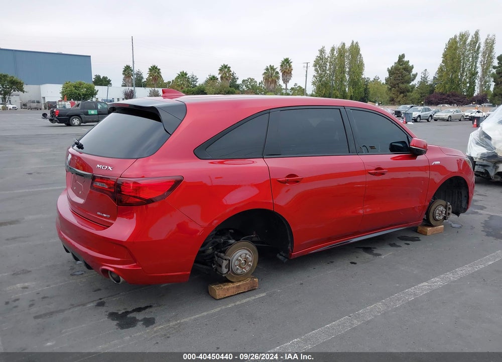 2019 ACURA MDX VIN: 5J8YD4H04KL013307