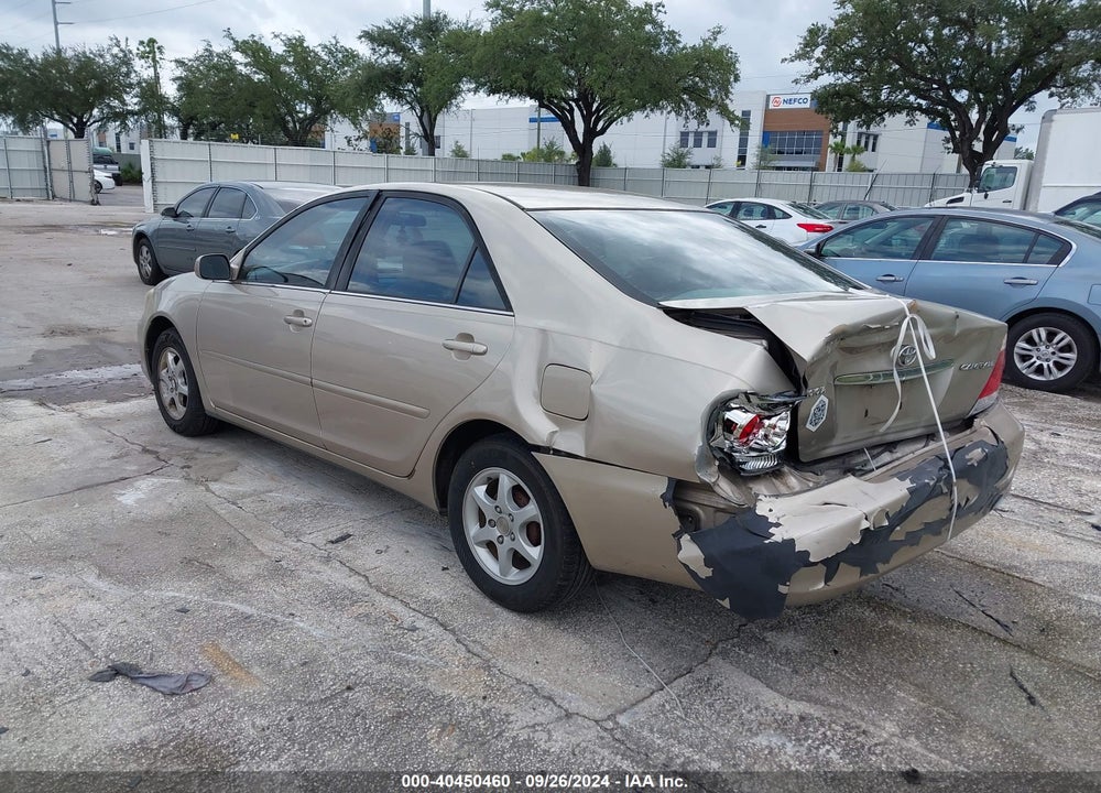 2005 TOYOTA CAMRY LE VIN: 4T1BE32K95U981788