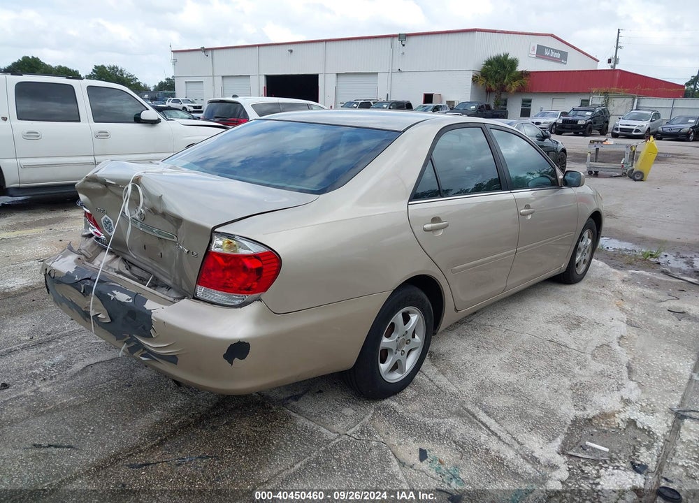 2005 TOYOTA CAMRY LE VIN: 4T1BE32K95U981788