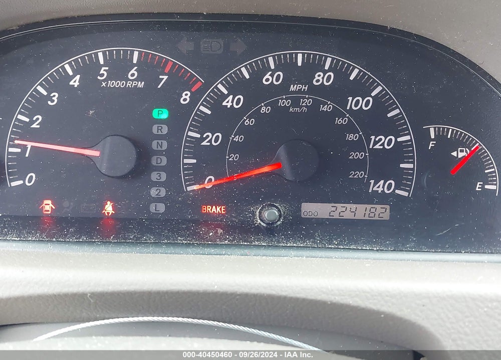 2005 TOYOTA CAMRY LE VIN: 4T1BE32K95U981788