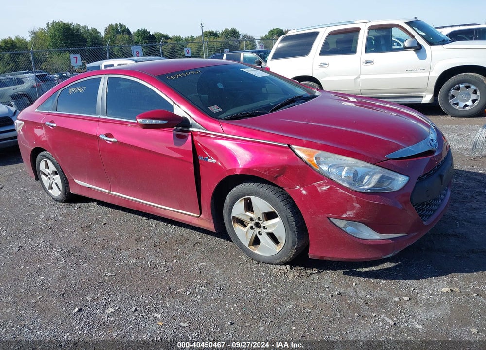 2011 HYUNDAI SONATA HYBRID VIN: KMHEC4A45BA012529