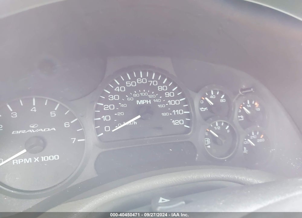 2002 OLDSMOBILE BRAVADA VIN: 1GHDT13S022110026