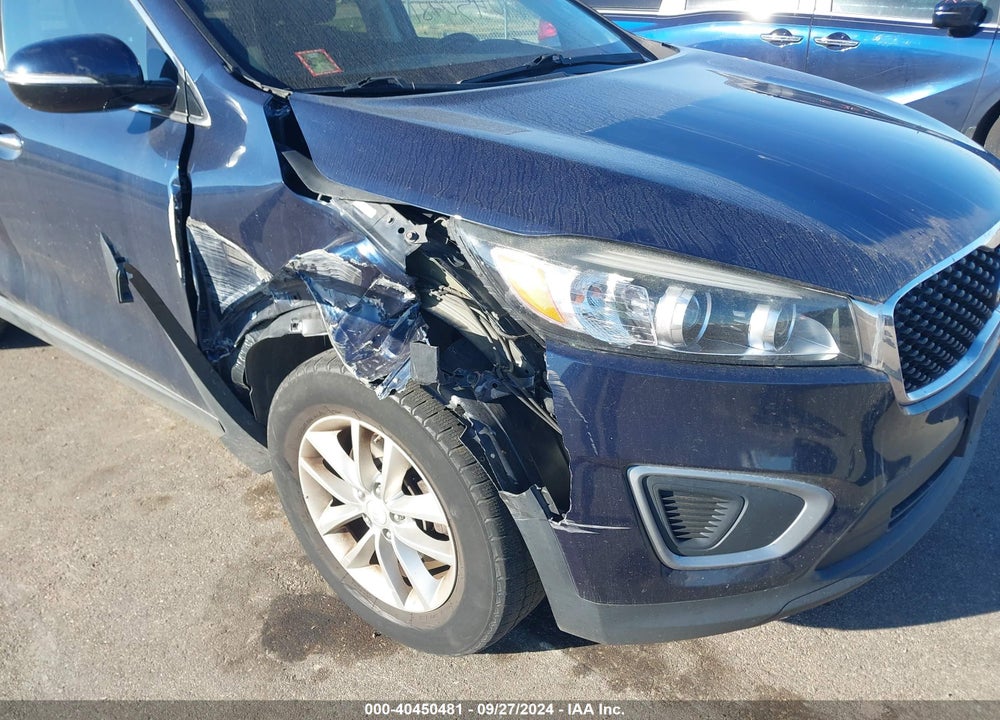 2016 KIA SORENTO 2.4L LX VIN: 5XYPG4A37GG123471