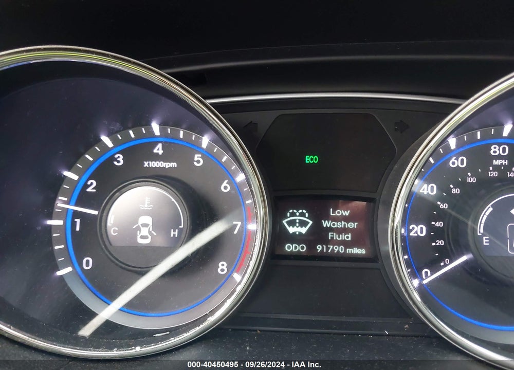 2013 HYUNDAI SONATA GLS VIN: 5NPEB4AC5DH601249