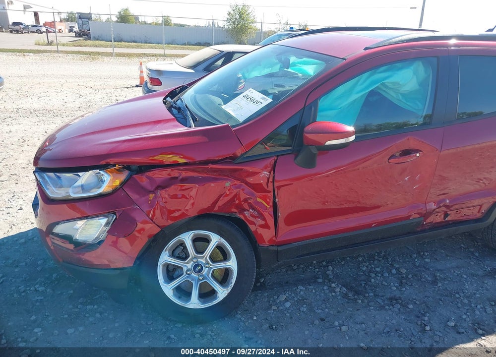 2018 FORD ECOSPORT SE VIN: MAJ6P1UL4JC174868