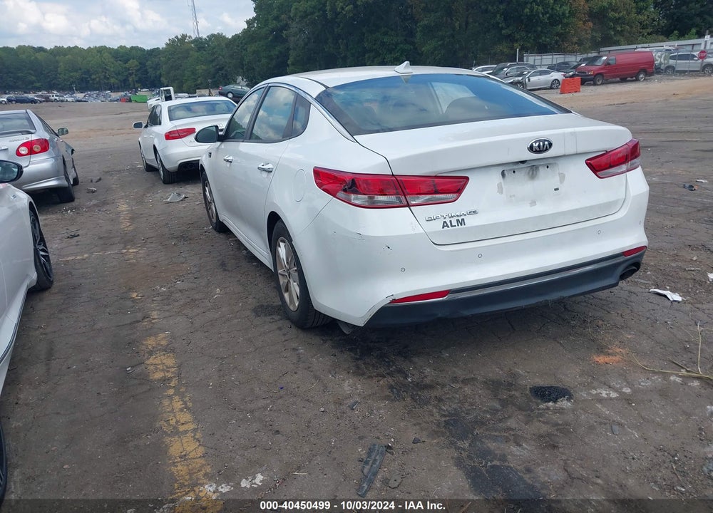 2018 KIA OPTIMA LX VIN: 5XXGT4L36JG234596