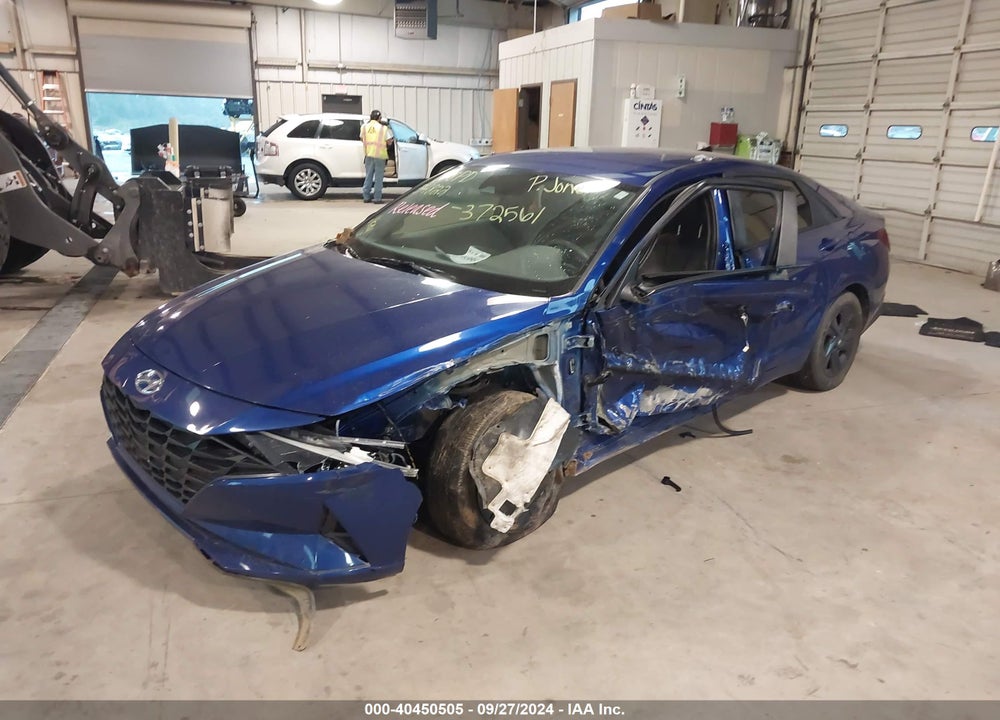 2023 HYUNDAI ELANTRA SEL VIN: KMHLM4AG8PU372561