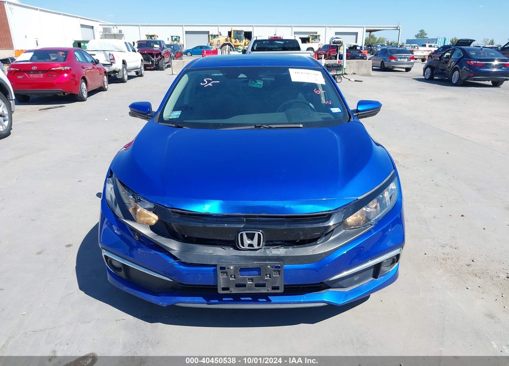 2019 HONDA CIVIC EX VIN: 19XFC1F39KE001649