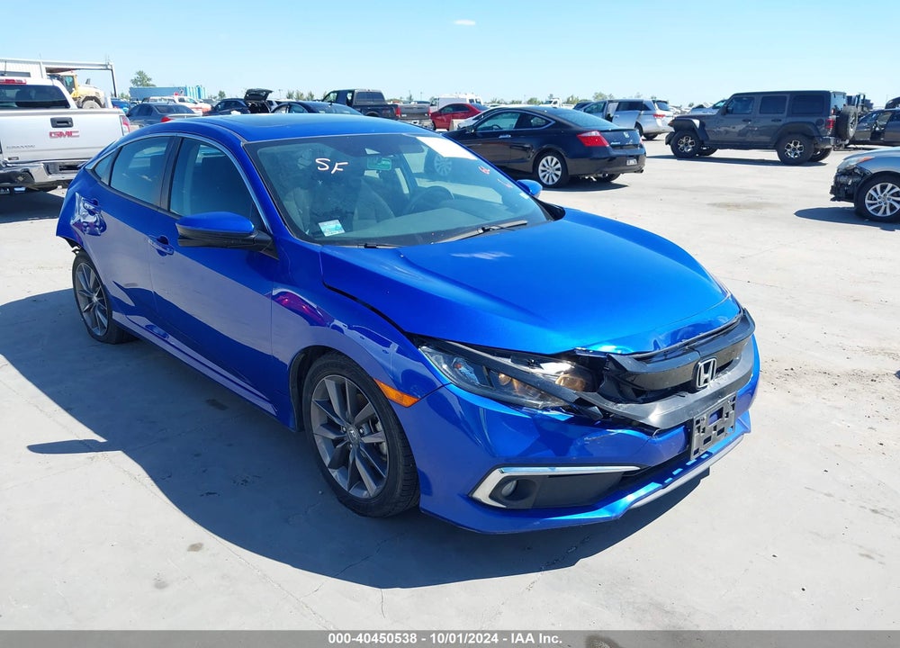 2019 HONDA CIVIC EX VIN: 19XFC1F39KE001649