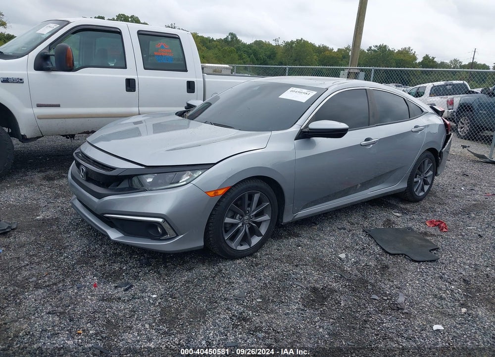 2019 HONDA CIVIC EX VIN: 19XFC1F39KE205125