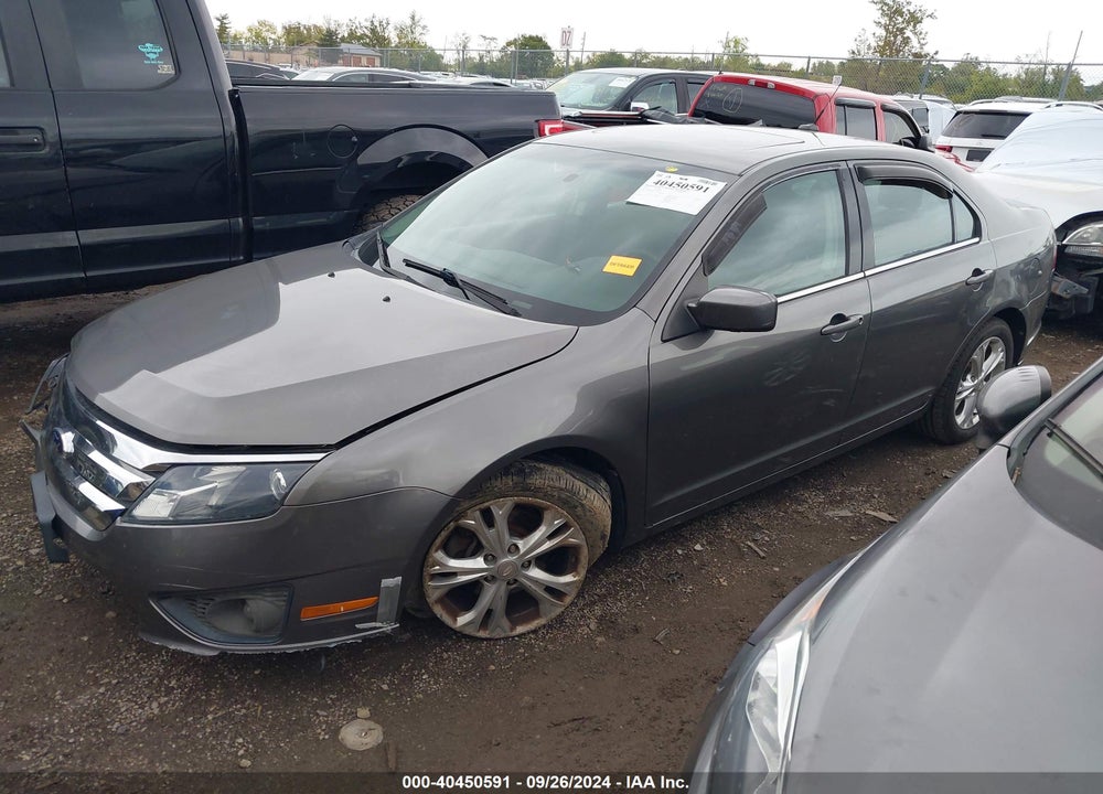 2012 FORD FUSION SE VIN: 3FAHP0HAXCR373794