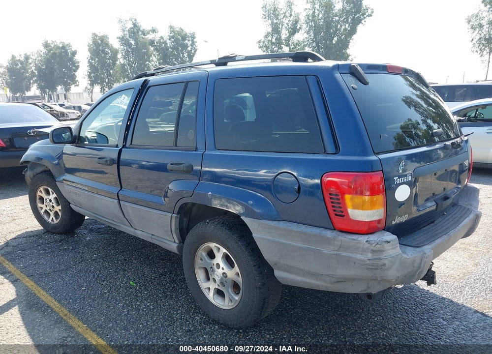 1999 JEEP GRAND CHEROKEE VIN: 1J4G258S1XC787295