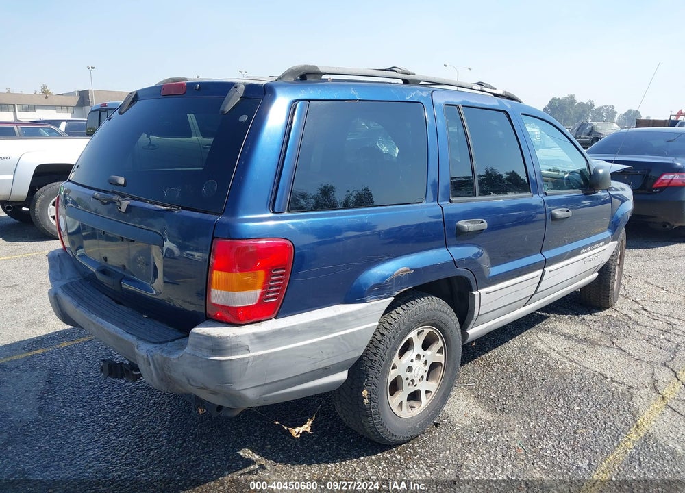 1999 JEEP GRAND CHEROKEE VIN: 1J4G258S1XC787295