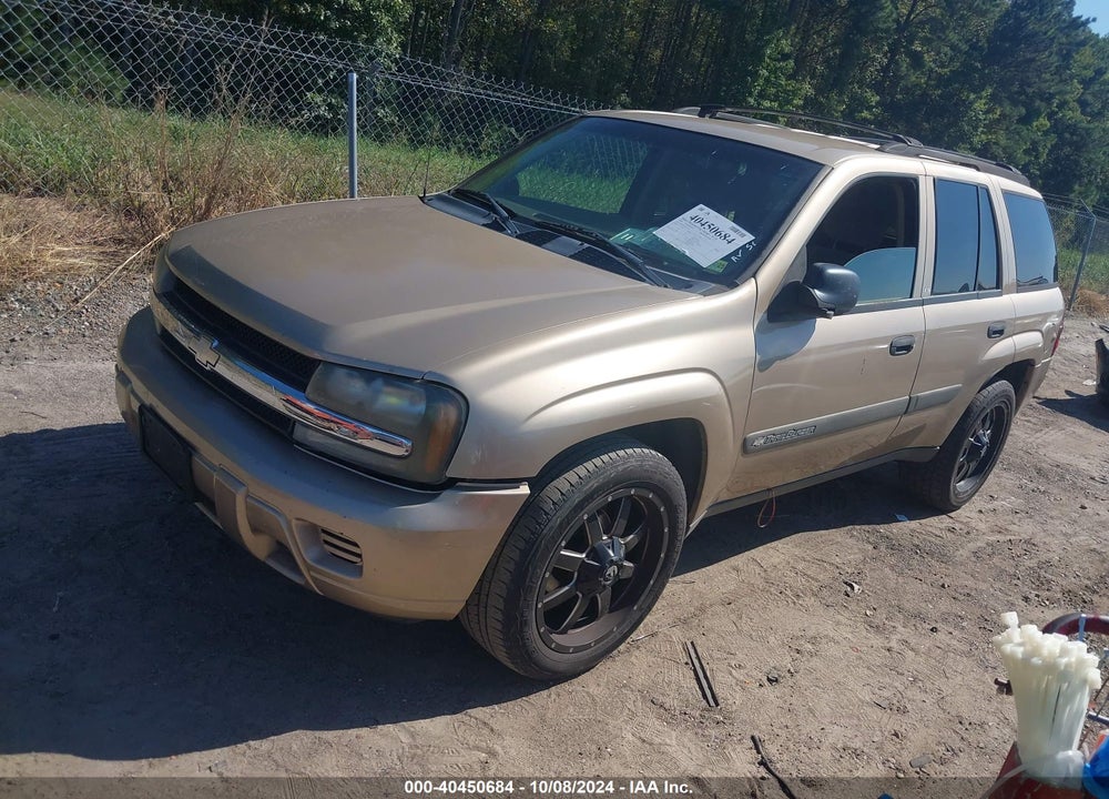 2004 CHEVROLET TRAILBLAZER LS VIN: 1GNDT13S242311152