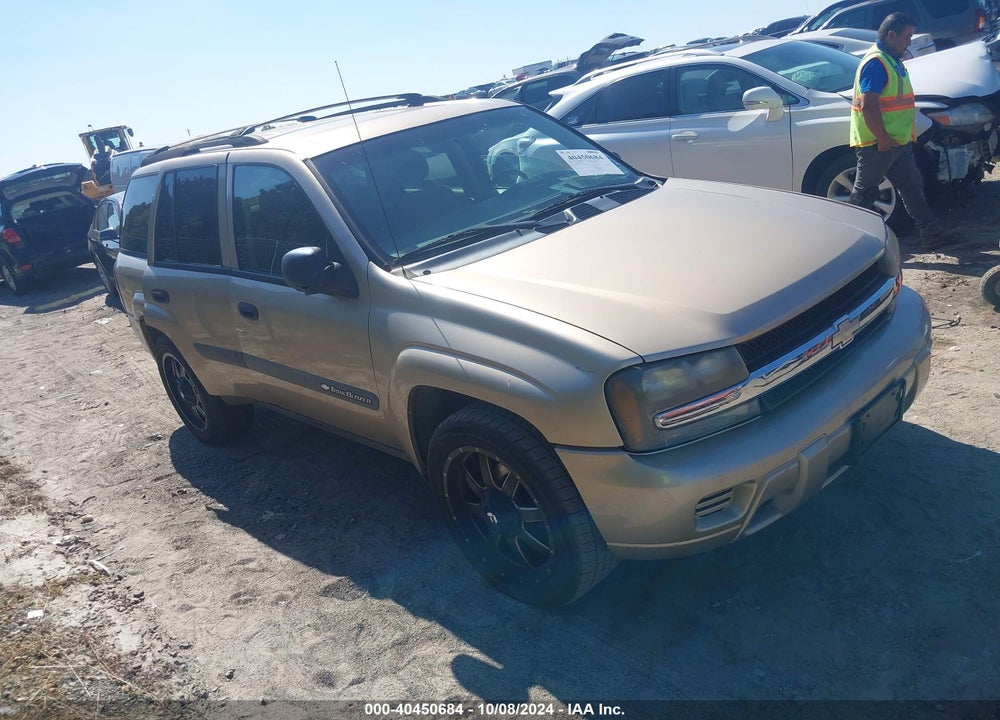 2004 CHEVROLET TRAILBLAZER LS VIN: 1GNDT13S242311152