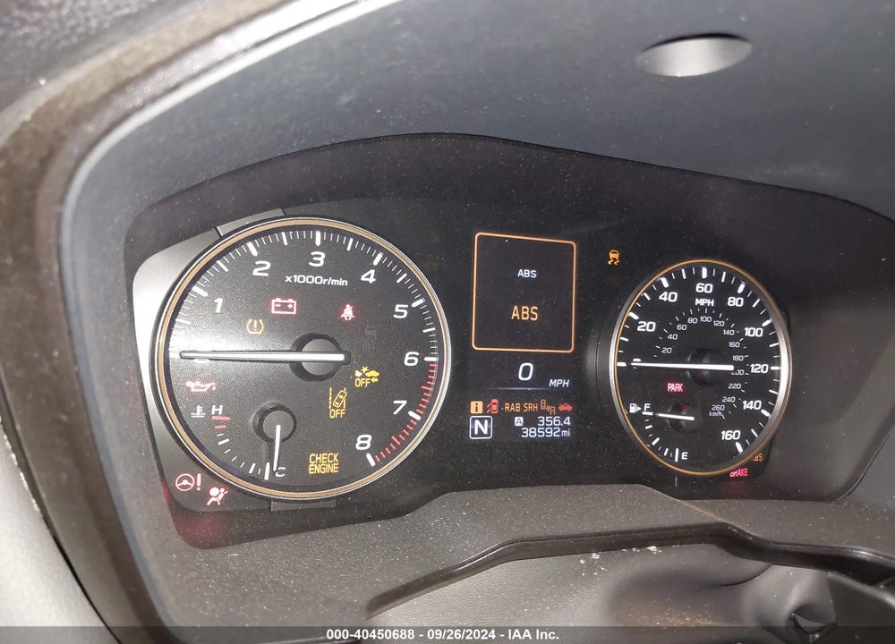 2022 SUBARU OUTBACK WILDERNESS VIN: 4S4BTGUD9N3166427