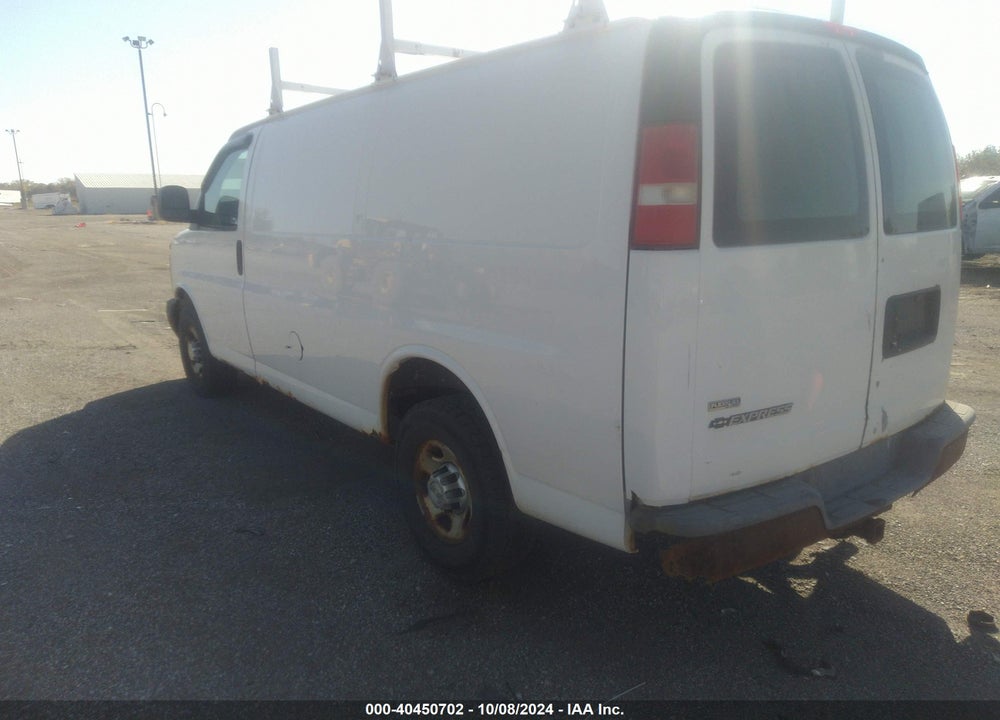 2010 CHEVROLET EXPRESS 2500 WORK VAN VIN: 1GCZGFDA1A1107935