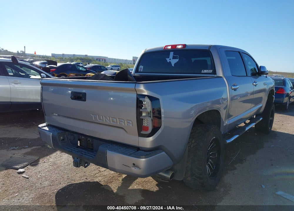 2014 TOYOTA TUNDRA PLATINUM 5.7L V8 VIN: 5TFGY5F19EX149400