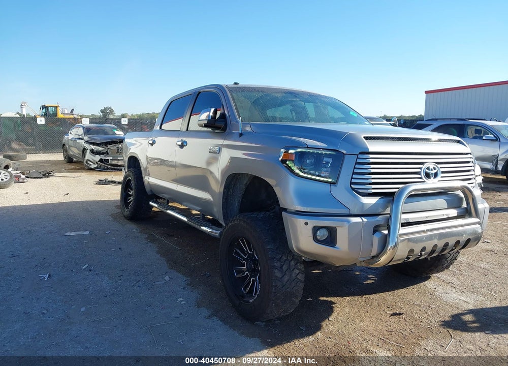2014 TOYOTA TUNDRA PLATINUM 5.7L V8 VIN: 5TFGY5F19EX149400