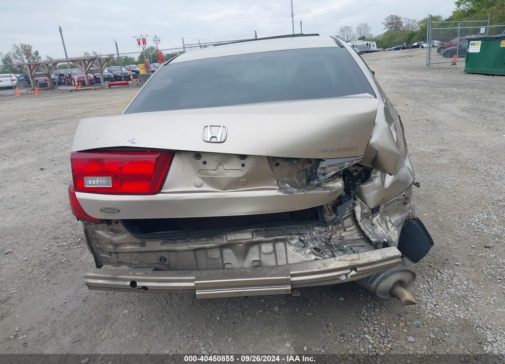 2005 HONDA ACCORD 2.4 EX VIN: 1HGCM56725A062893