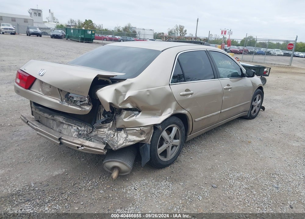 2005 HONDA ACCORD 2.4 EX VIN: 1HGCM56725A062893