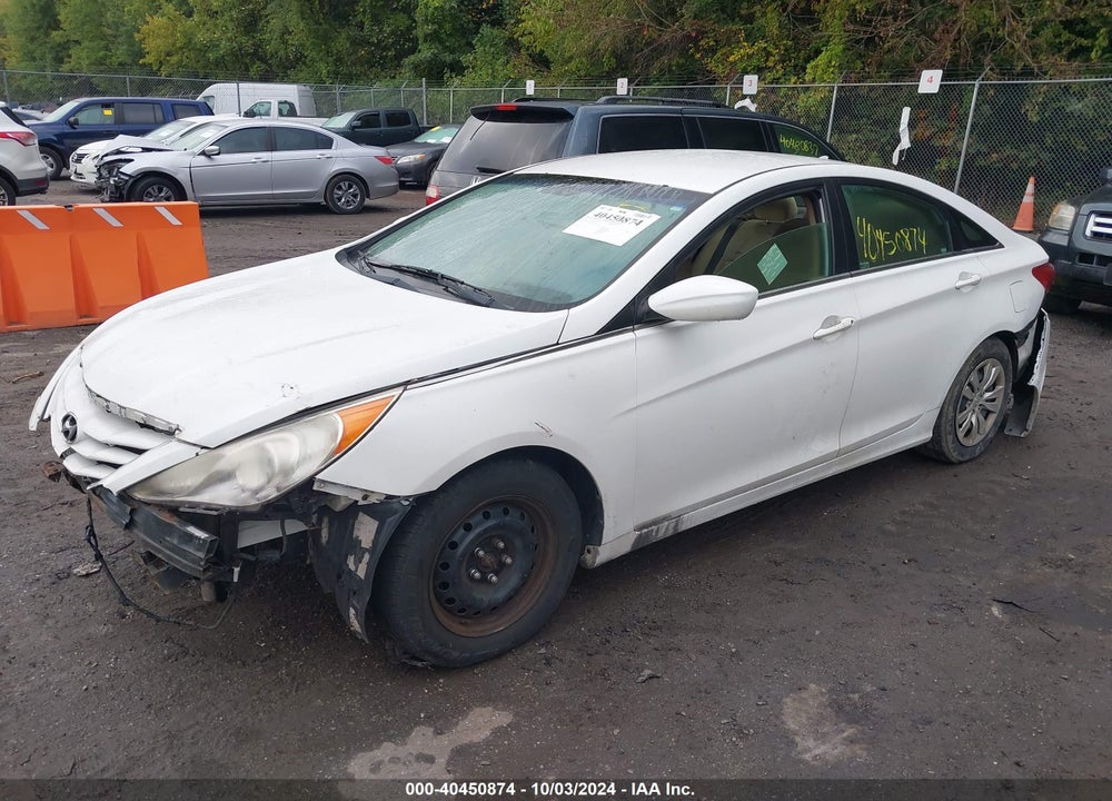 2013 HYUNDAI SONATA GLS VIN: 5NPEB4AC1DH533158