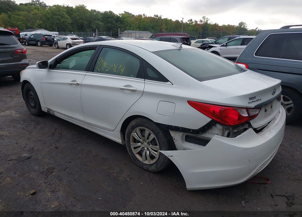 2013 HYUNDAI SONATA GLS VIN: 5NPEB4AC1DH533158