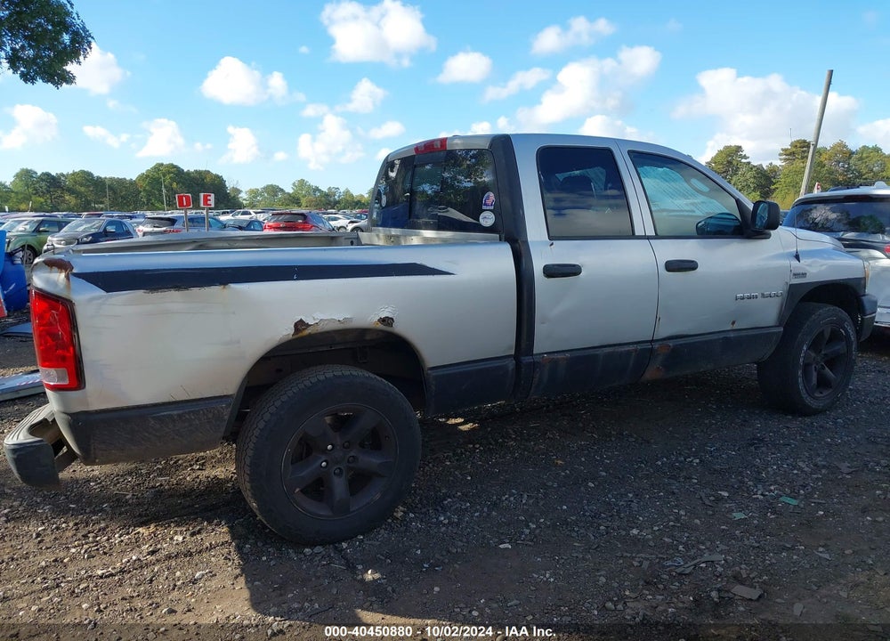2007 DODGE RAM 1500 SLT/TRX4 OFF ROAD/SPORT VIN: 1D7HU18287S236872