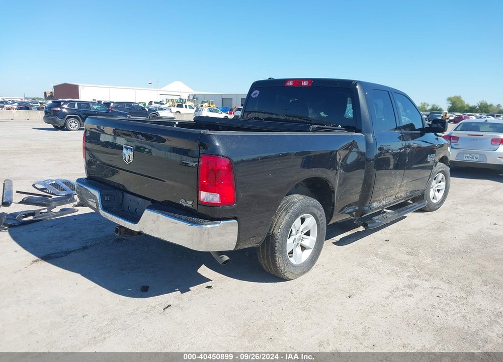 2019 RAM 1500 CLASSIC TRADESMAN QUAD CAB 4X2 6'4 BOX VIN: 1C6RR6FG5KS574323