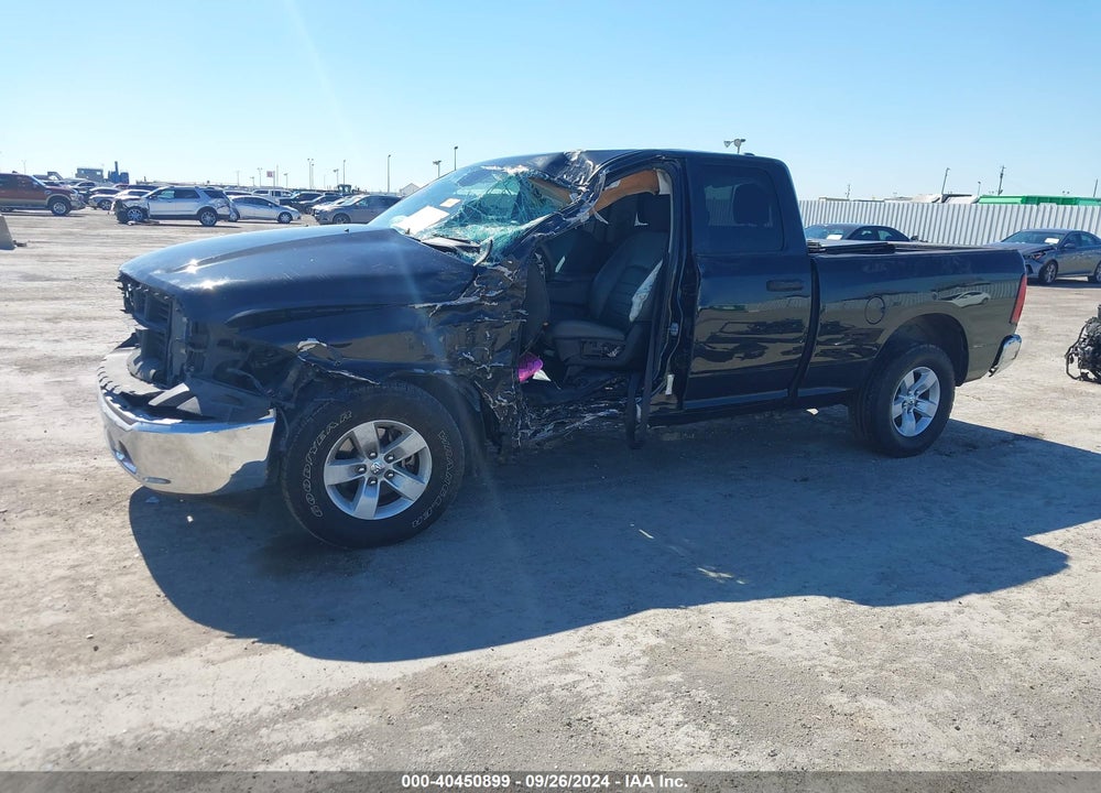 2019 RAM 1500 CLASSIC TRADESMAN QUAD CAB 4X2 6'4 BOX VIN: 1C6RR6FG5KS574323