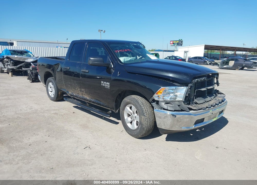 2019 RAM 1500 CLASSIC TRADESMAN QUAD CAB 4X2 6'4 BOX VIN: 1C6RR6FG5KS574323