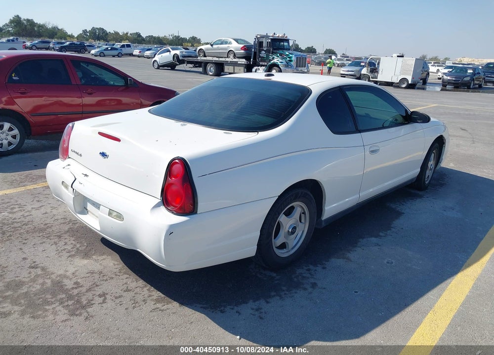 2005 CHEVROLET MONTE CARLO LS VIN: 2G1WW12E159210989