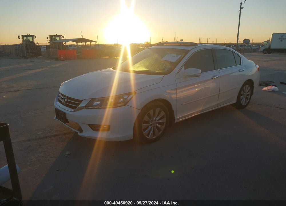 2013 HONDA ACCORD EX-L V-6 VIN: 1HGCR3F85DA001776