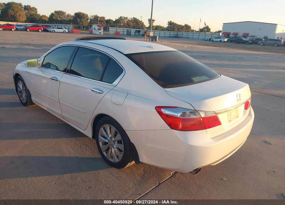 2013 HONDA ACCORD EX-L V-6 VIN: 1HGCR3F85DA001776