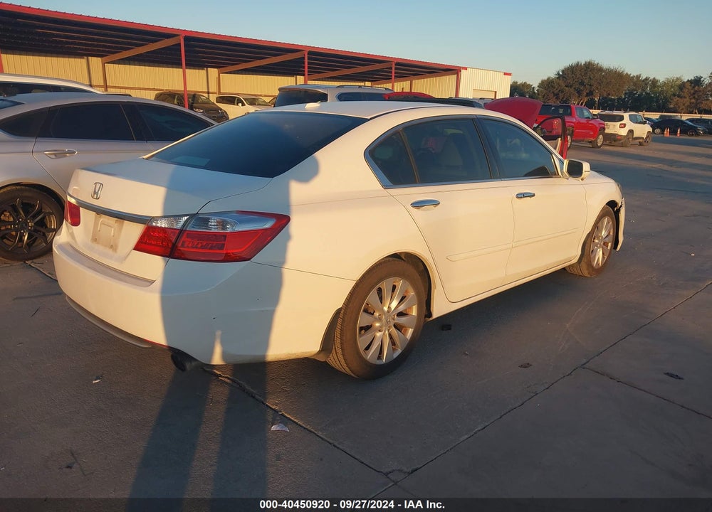 2013 HONDA ACCORD EX-L V-6 VIN: 1HGCR3F85DA001776