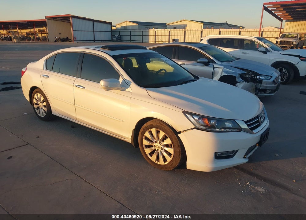 2013 HONDA ACCORD EX-L V-6 VIN: 1HGCR3F85DA001776