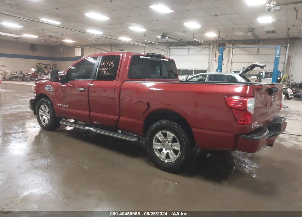 2017 NISSAN TITAN SV VIN: 1N6AA1C82HN553401