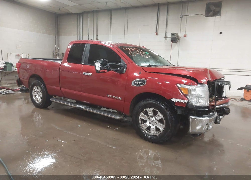 2017 NISSAN TITAN SV VIN: 1N6AA1C82HN553401