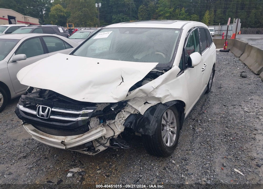 2016 HONDA ODYSSEY EX-L VIN: 5FNRL5H63GB055994