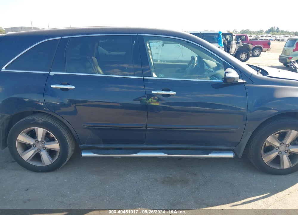 2012 ACURA MDX TECHNOLOGY PACKAGE VIN: 2HNYD2H49CH505460