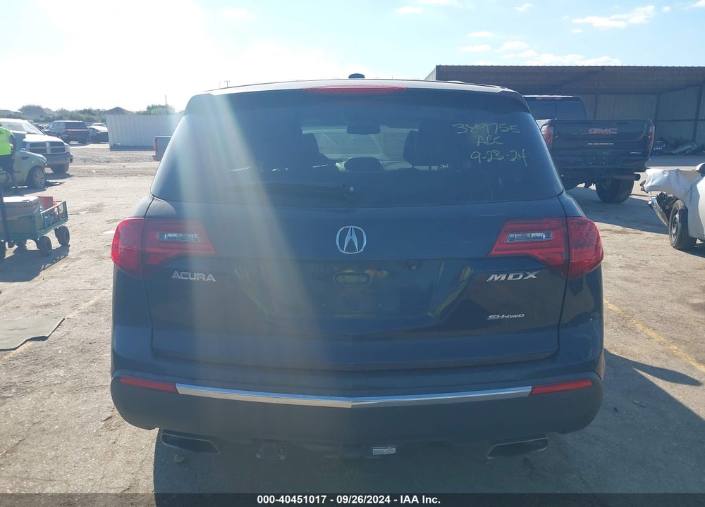 2012 ACURA MDX TECHNOLOGY PACKAGE VIN: 2HNYD2H49CH505460