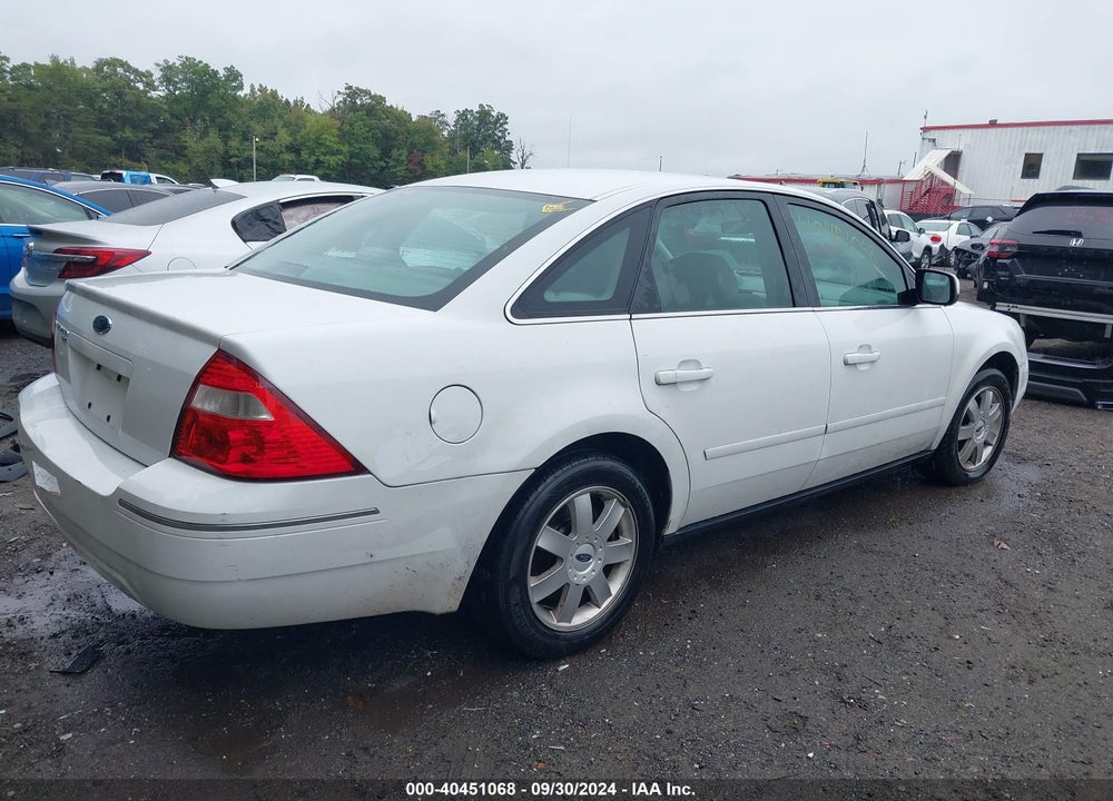 2005 FORD FIVE HUNDRED SE VIN: 1FAHP26145G146660