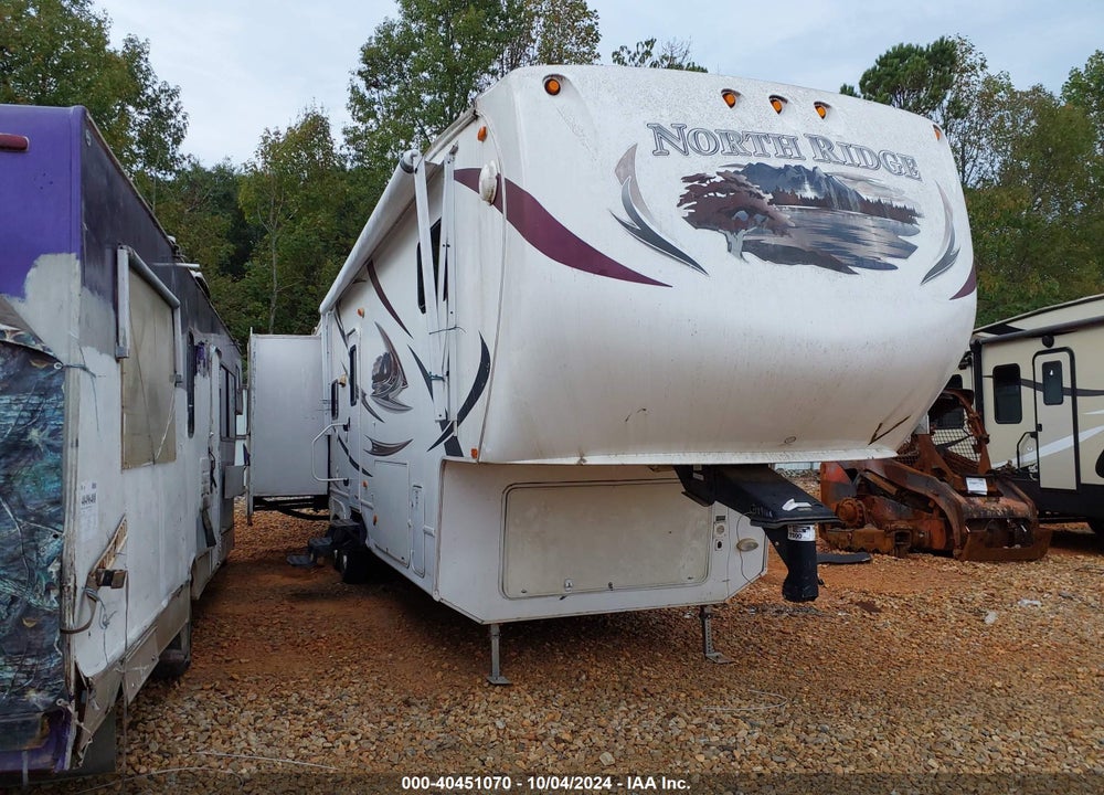 2010 COACHMEN NORTH RIDGE VIN: 5ZT3NRXB8AA301846