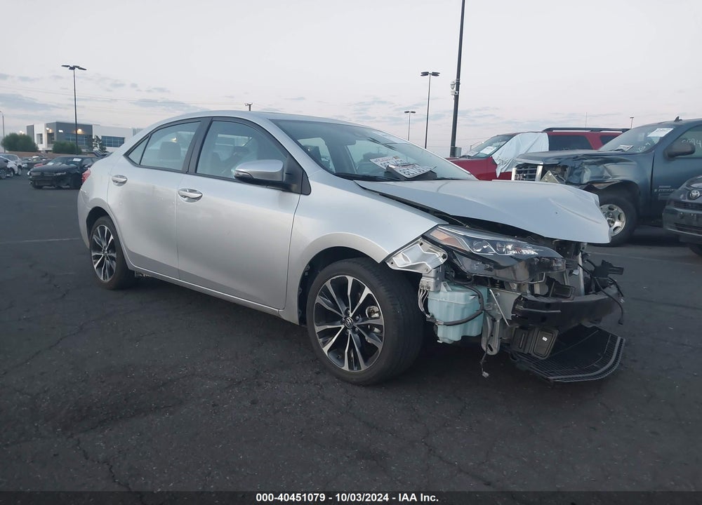 2019 TOYOTA COROLLA XSE VIN: 2T1BURHE1KC139113
