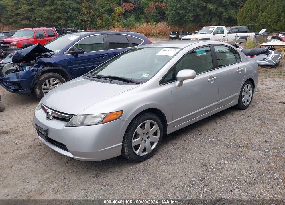 2006 HONDA CIVIC LX VIN: 1HGFA155X6L116266