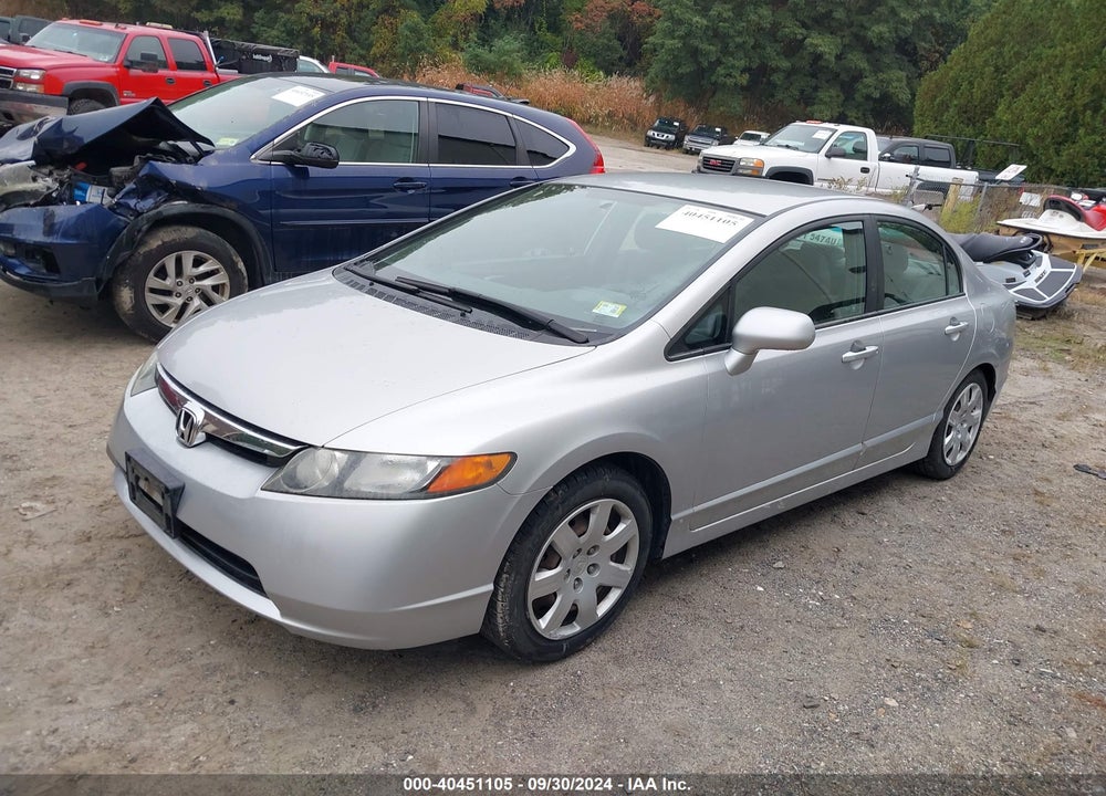 2006 HONDA CIVIC LX VIN: 1HGFA155X6L116266