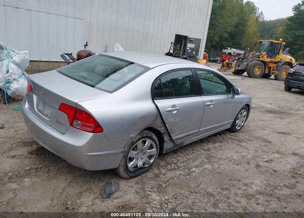 2006 HONDA CIVIC LX VIN: 1HGFA155X6L116266